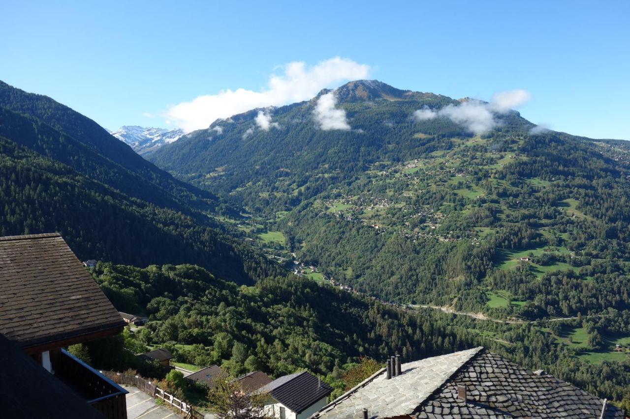 Balcons Du Soleil Sunny & Mountain Apartments By Alpvision Residences Veysonnaz Exterior foto
