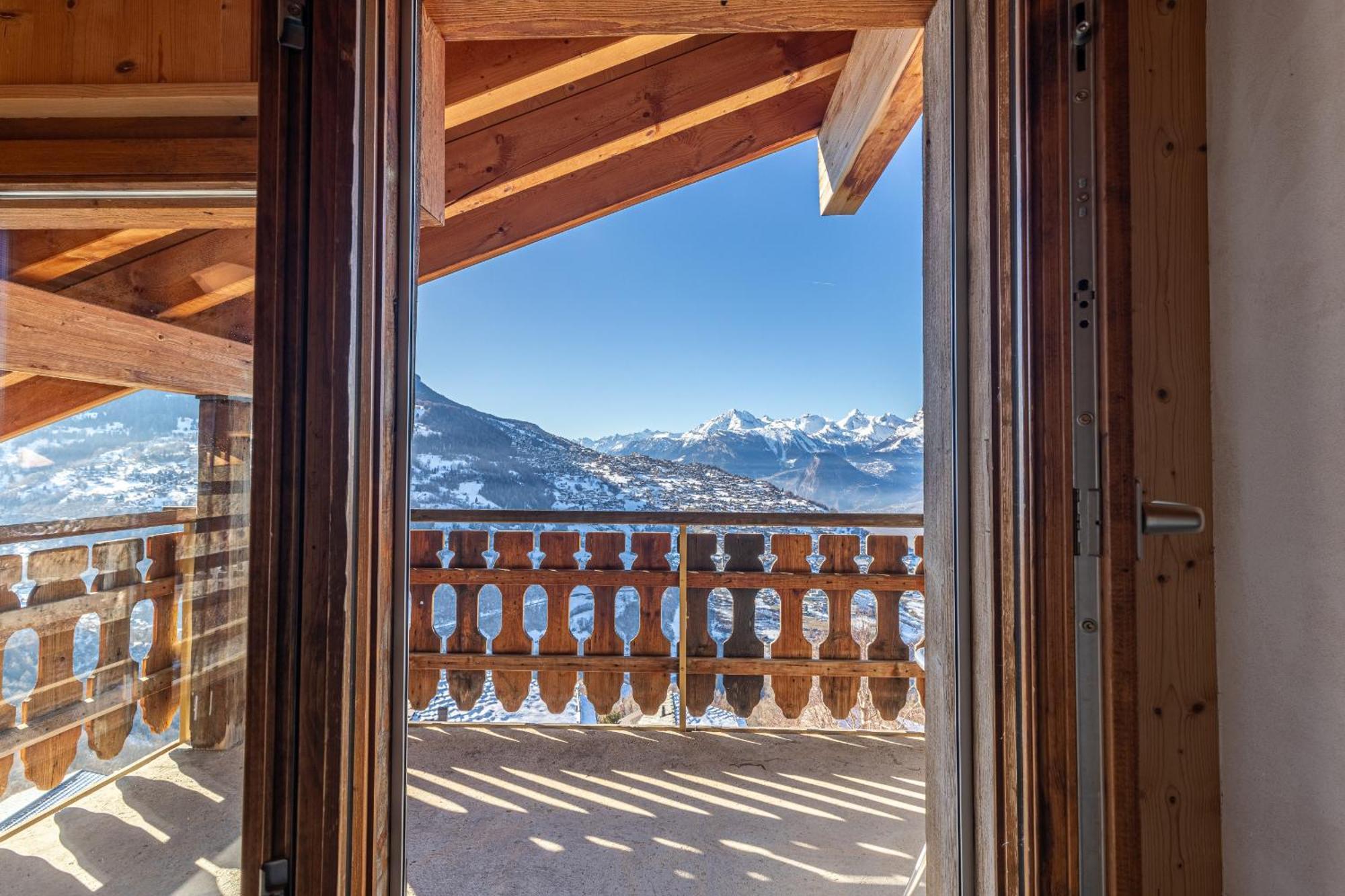 Balcons Du Soleil Sunny & Mountain Apartments By Alpvision Residences Veysonnaz Exterior foto