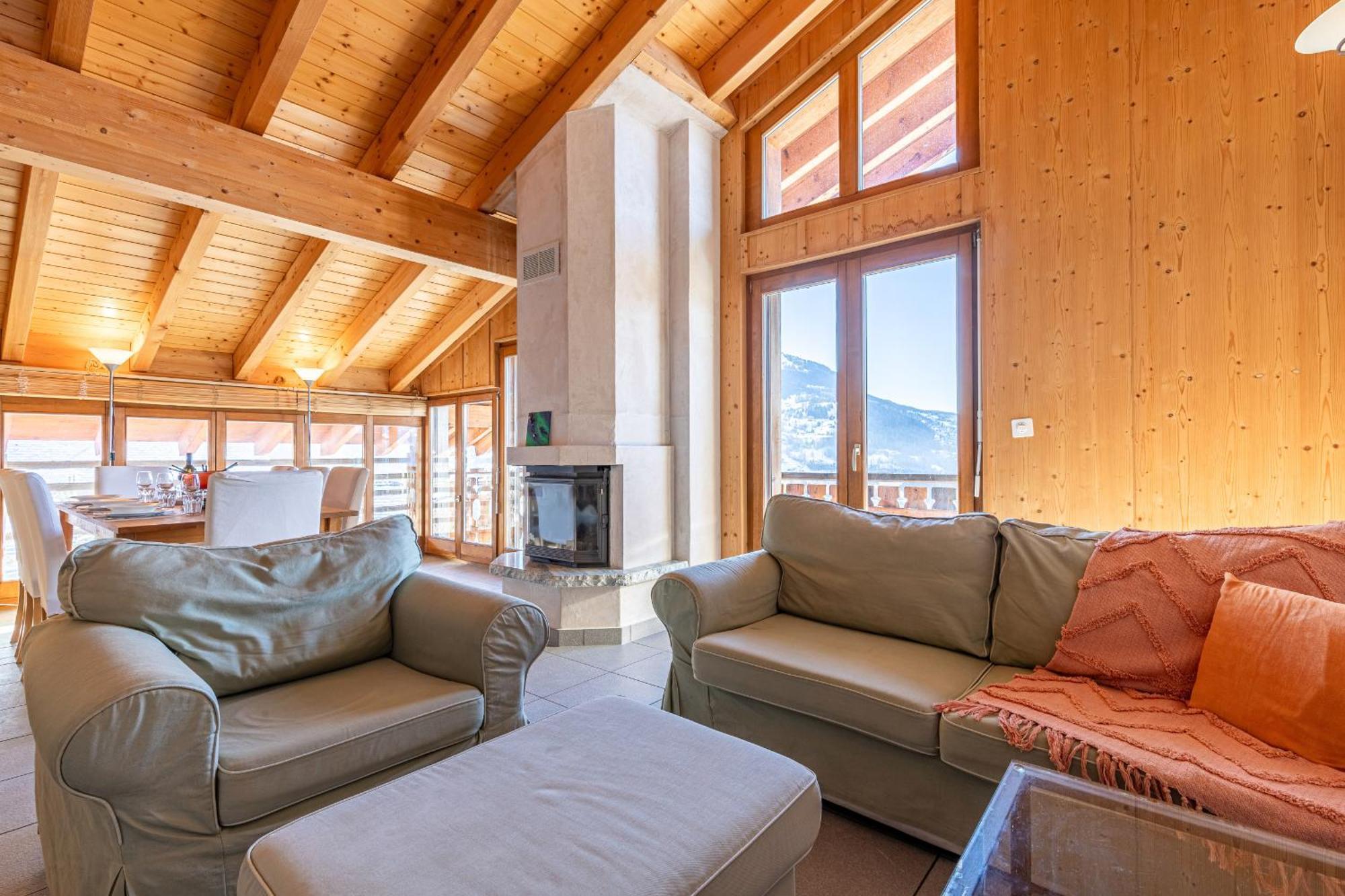 Balcons Du Soleil Sunny & Mountain Apartments By Alpvision Residences Veysonnaz Exterior foto